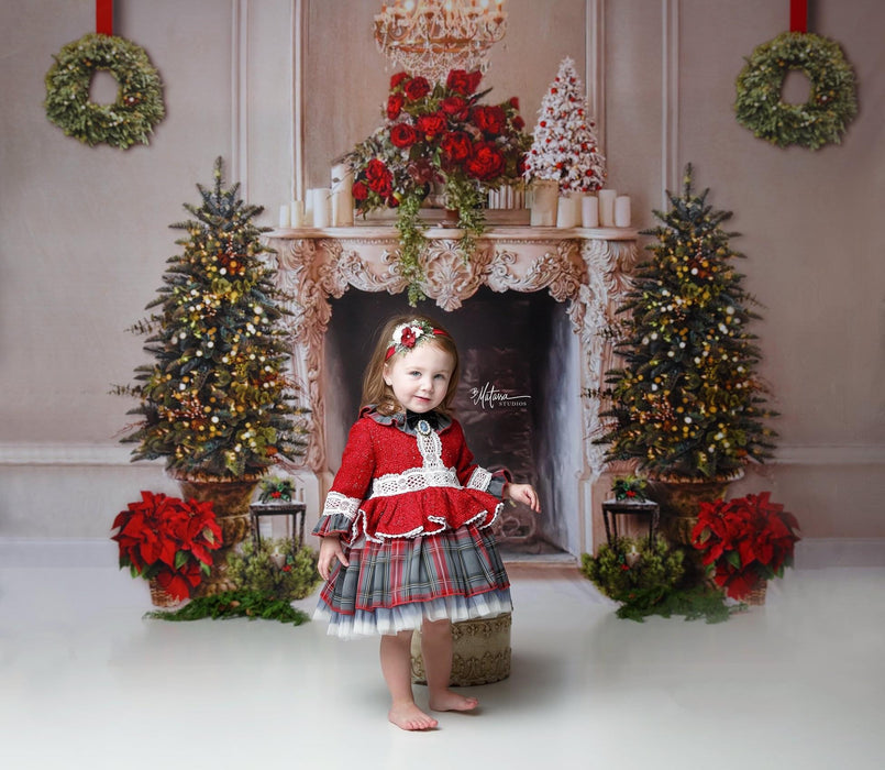 Christmas Elegance Fireplace