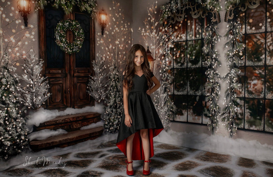 Winter Wonders Entry and Winter Wonders Windows Room