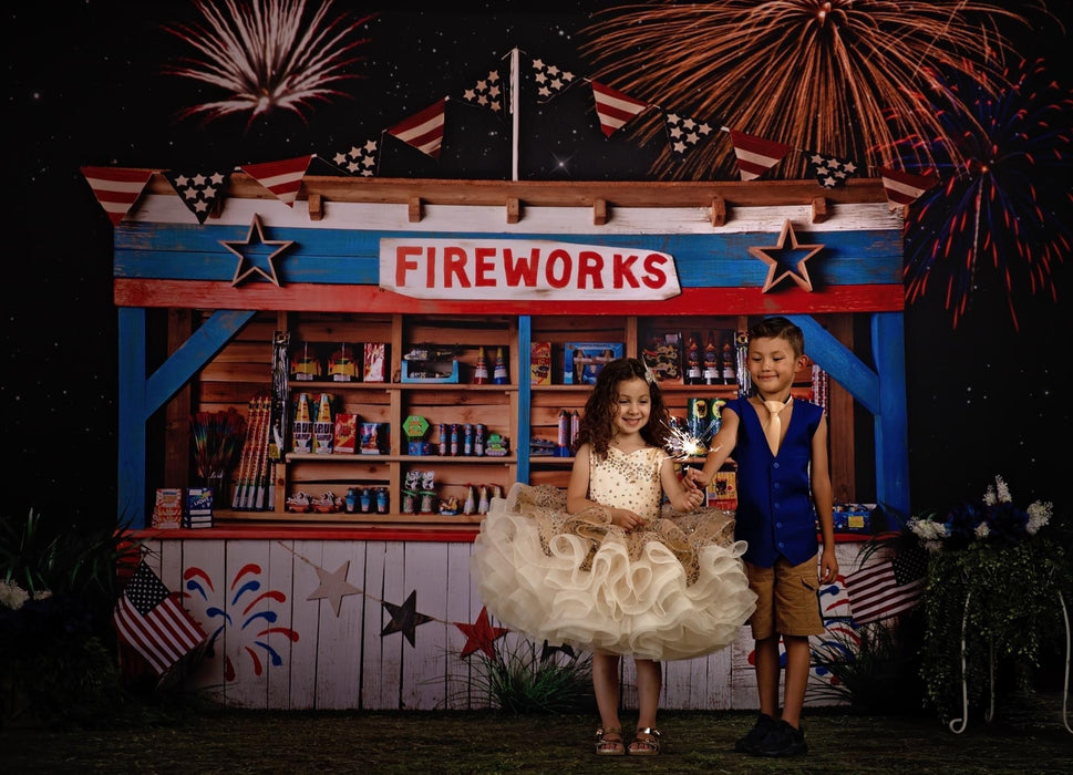 American Fireworks Nighttime