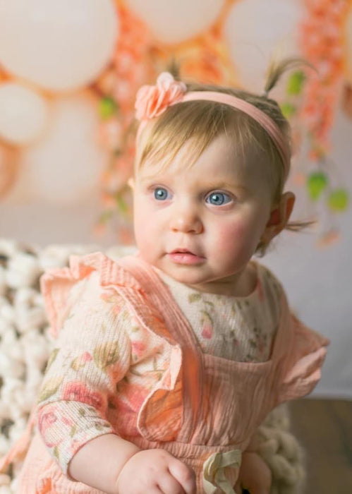 Peachy Balloon Garland