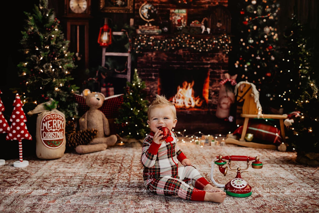 Claus Corner Cozy Living (1 Tree Extra Lights)