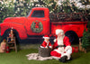 Vintage Red Truck Christmas