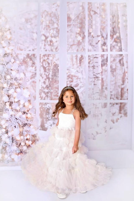 Hello Christmas Tree White