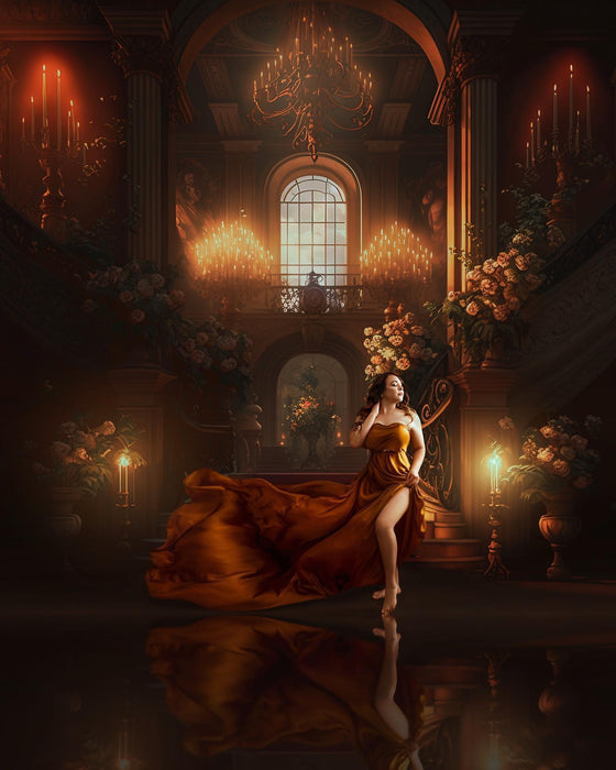 Castle Grand Staircase Digital Download