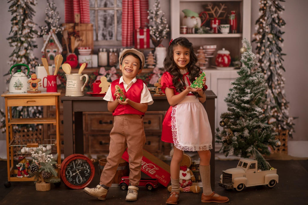 Mistletoe Kitchen Trees (JA)