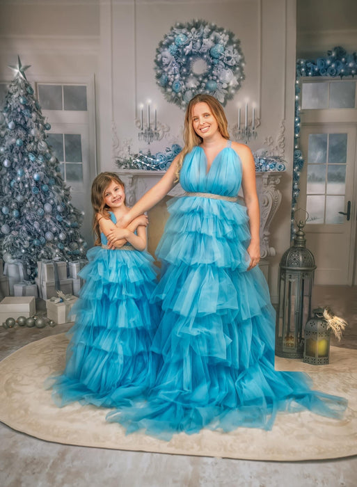 Blue and White Christmas