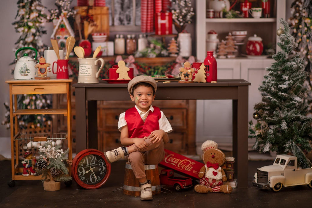 Mistletoe Kitchen Trees (JA)