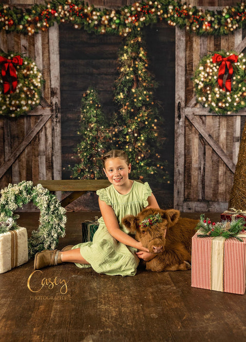Holiday Ranch Doors Trees (JA)