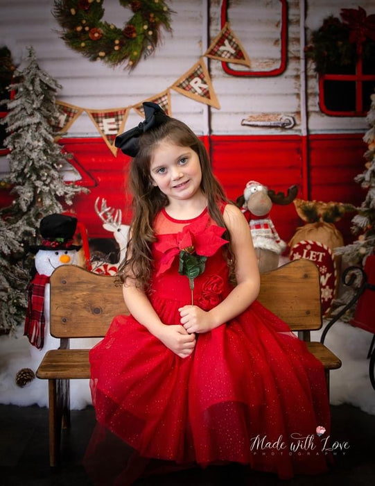 Winter Camper Decorated (Extra Lights)