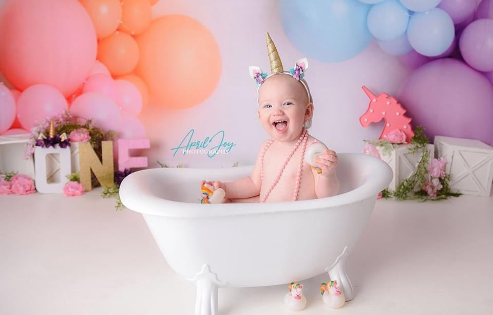 Rainbow Balloon Arch