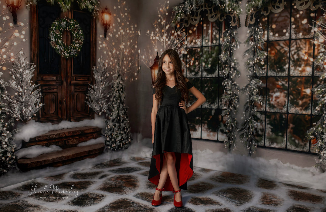 Winter Wonders Entry and Winter Wonders Windows Room