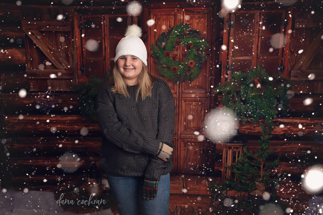 Christmas Cabin (No Trees)