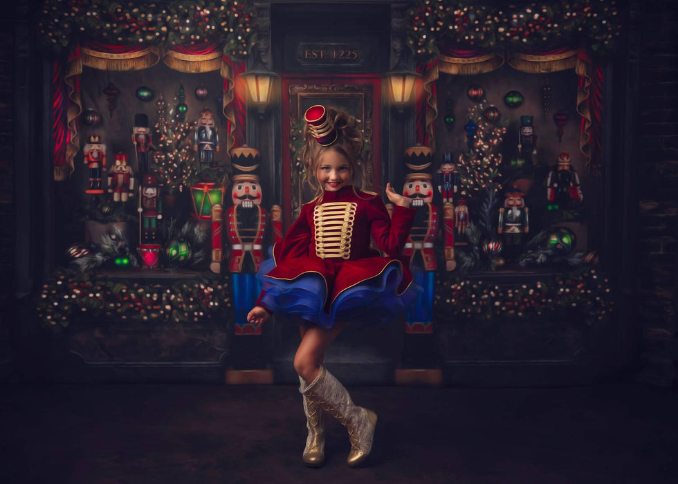 Magical Main Street Nutcracker (with Soldiers)