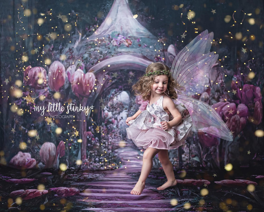 X Drop Sweeps tulip gazebo pink sm