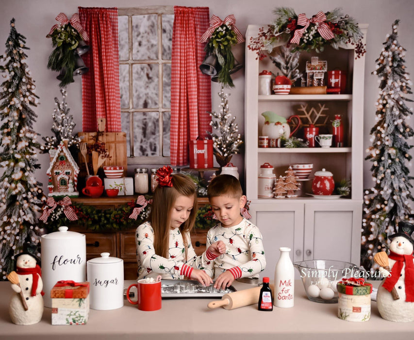 Mistletoe Kitchen Trees (JA)