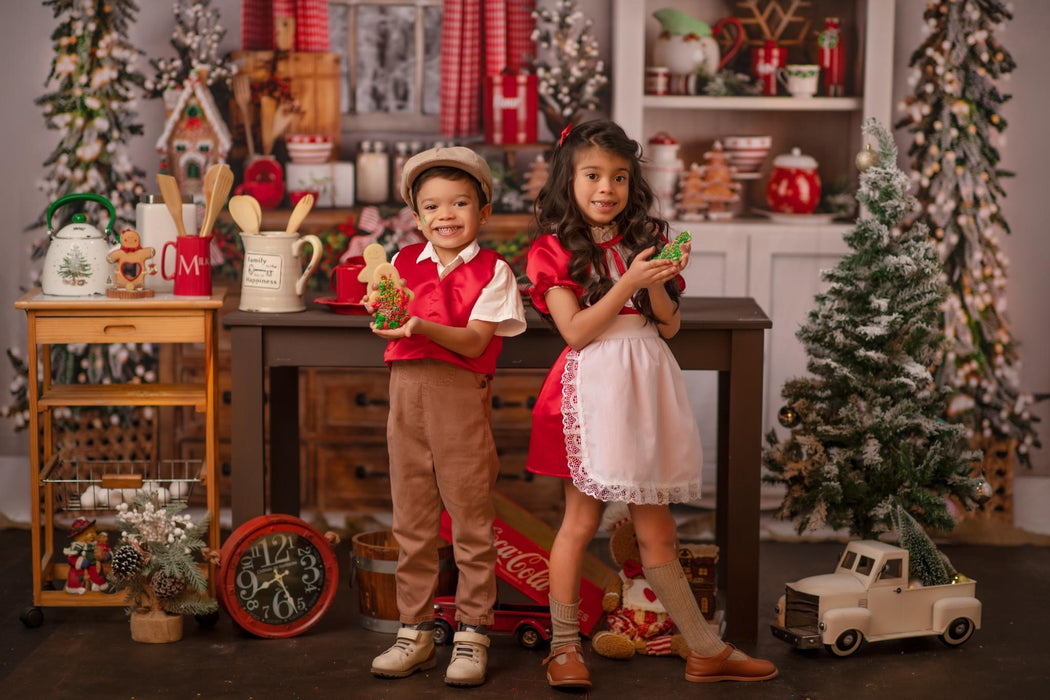 Mistletoe Kitchen Trees (JA)