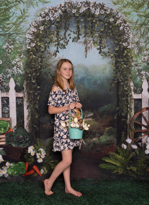 Mid Summer Dream Grass Floor Fabric Drop