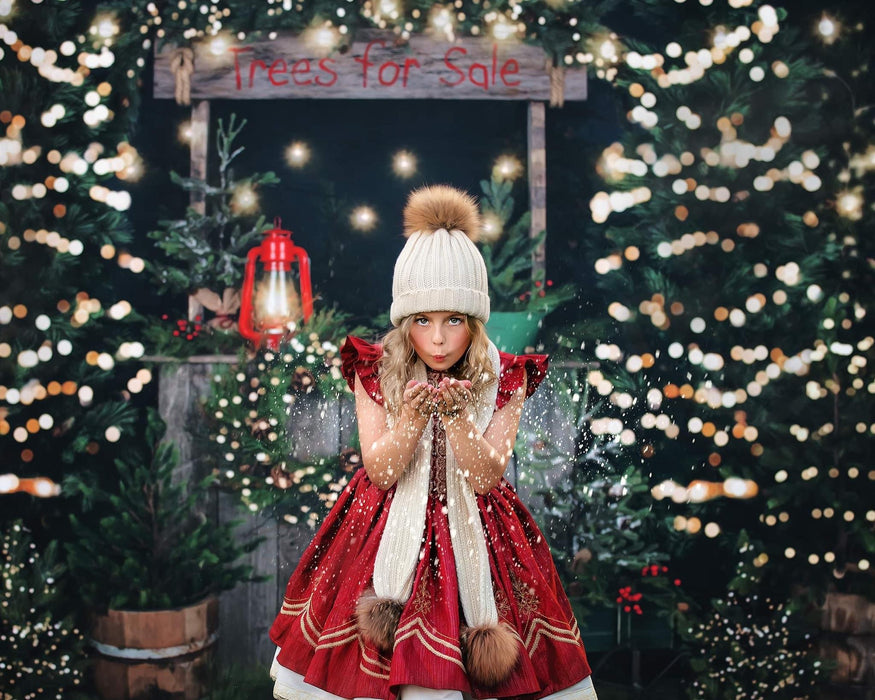 Tree Farm Eve Stand Lights (Grass)