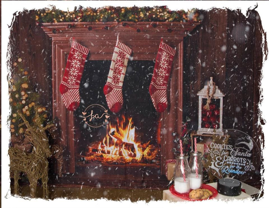 Holiday Eve Fireplace