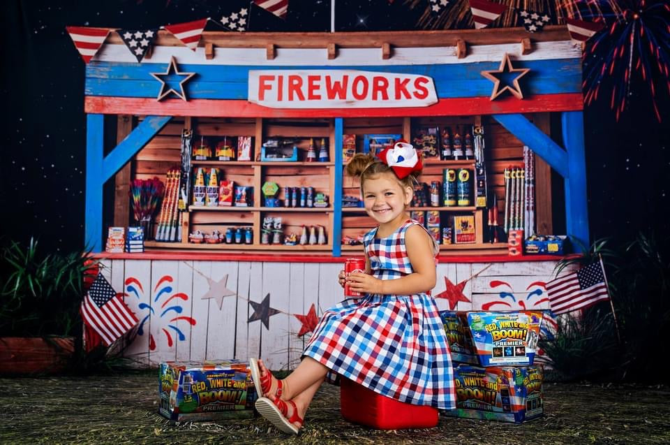 American Fireworks Nighttime