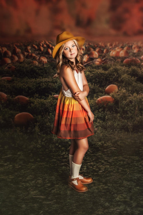 Sweeps Pumpkin Picking Autumn Field