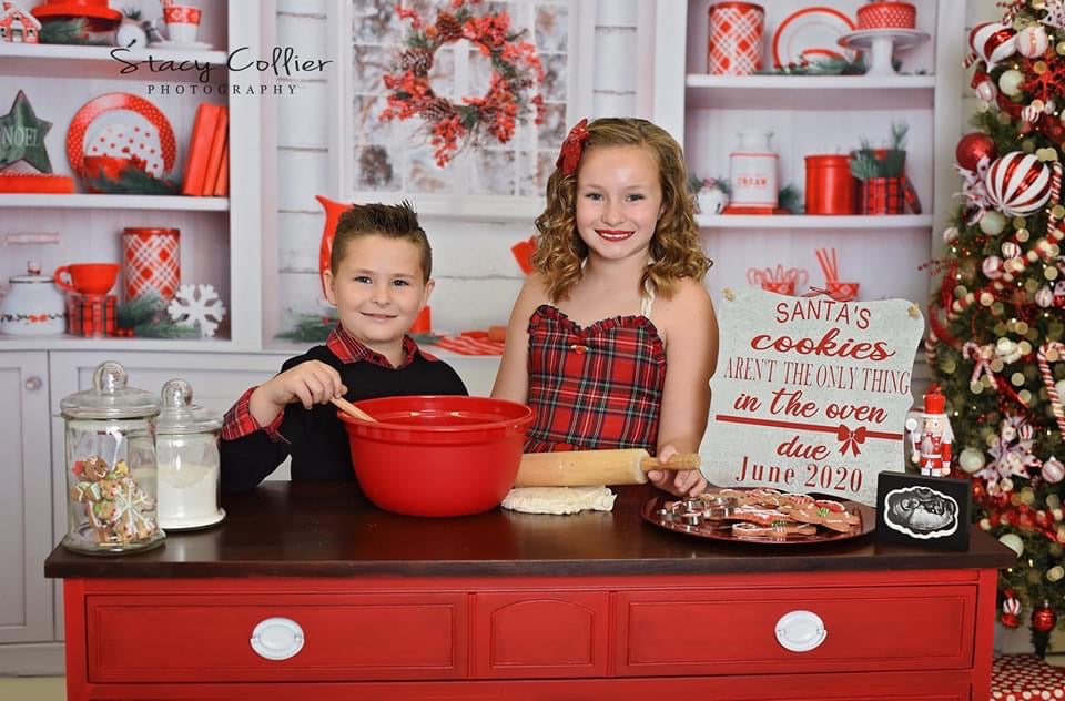 Simple Christmas Kitchen