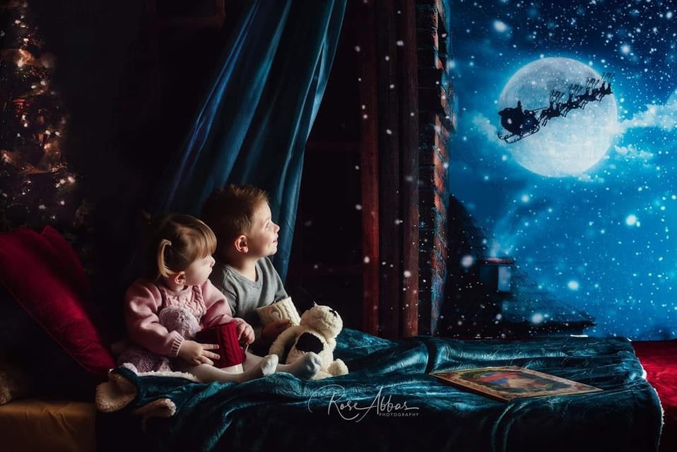 Waiting on Christmas Santa