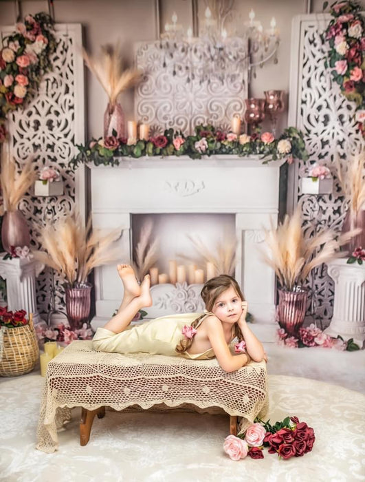 Classy Spring Mantel (BS)