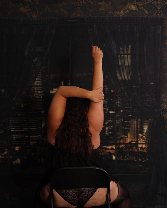 Distressed Glam Window