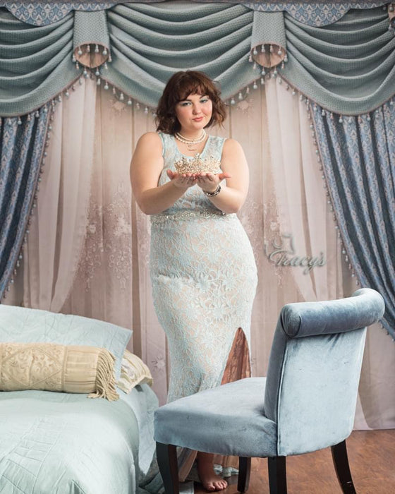 Boudior Majestic Blues No headboard (JM)