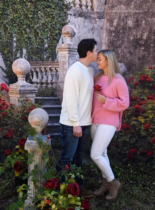 Welcome Rose Stairway (CC)