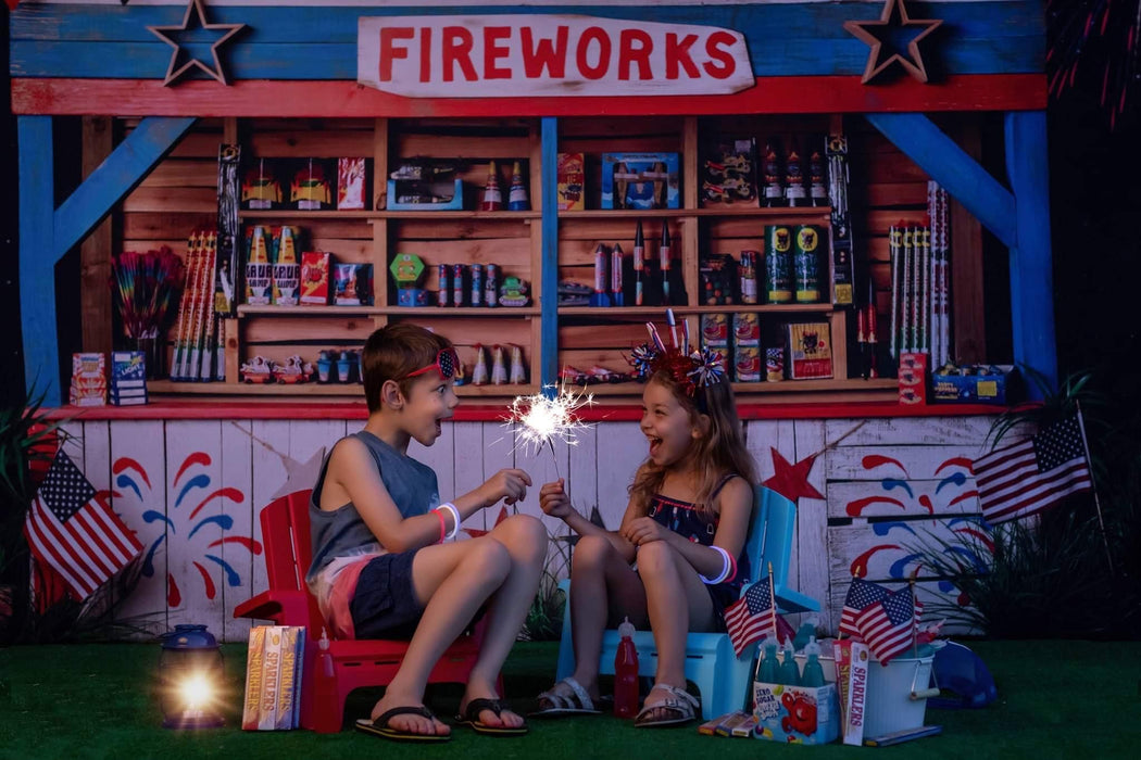 American Fireworks Nighttime