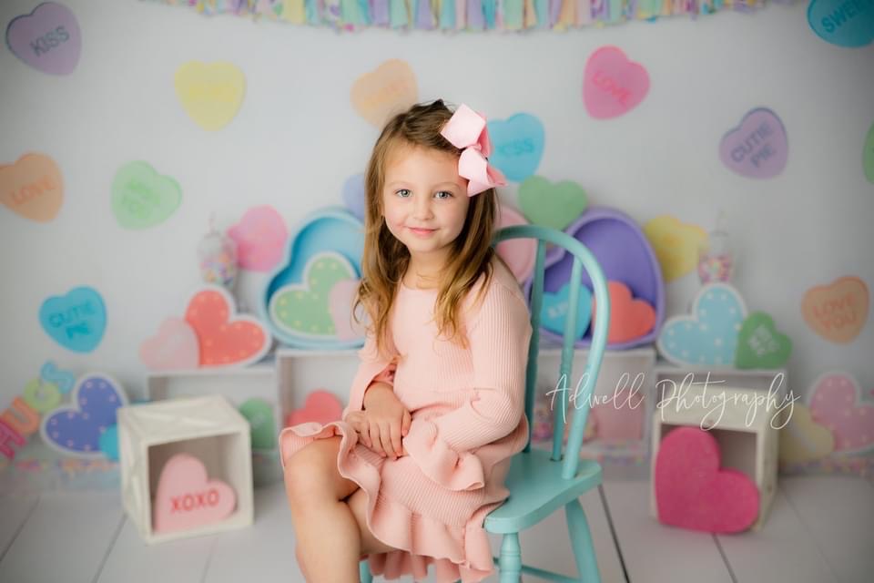 Sweet Colorful Hearts