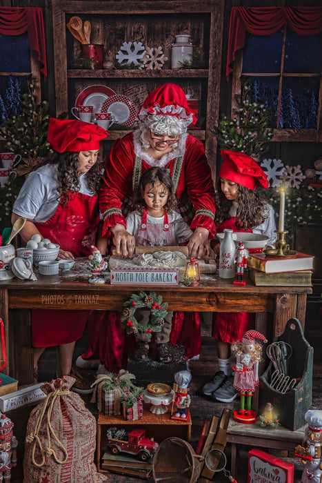 Country Christmas Kitchen Lights