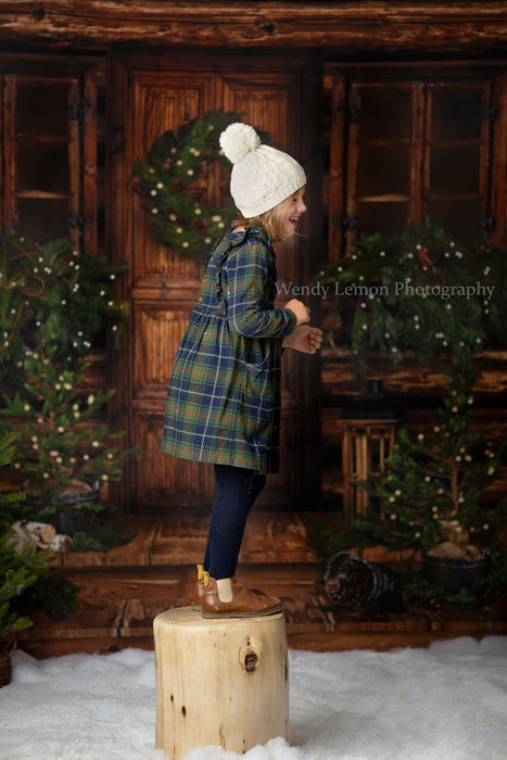 Christmas Cabin Welcome Lights