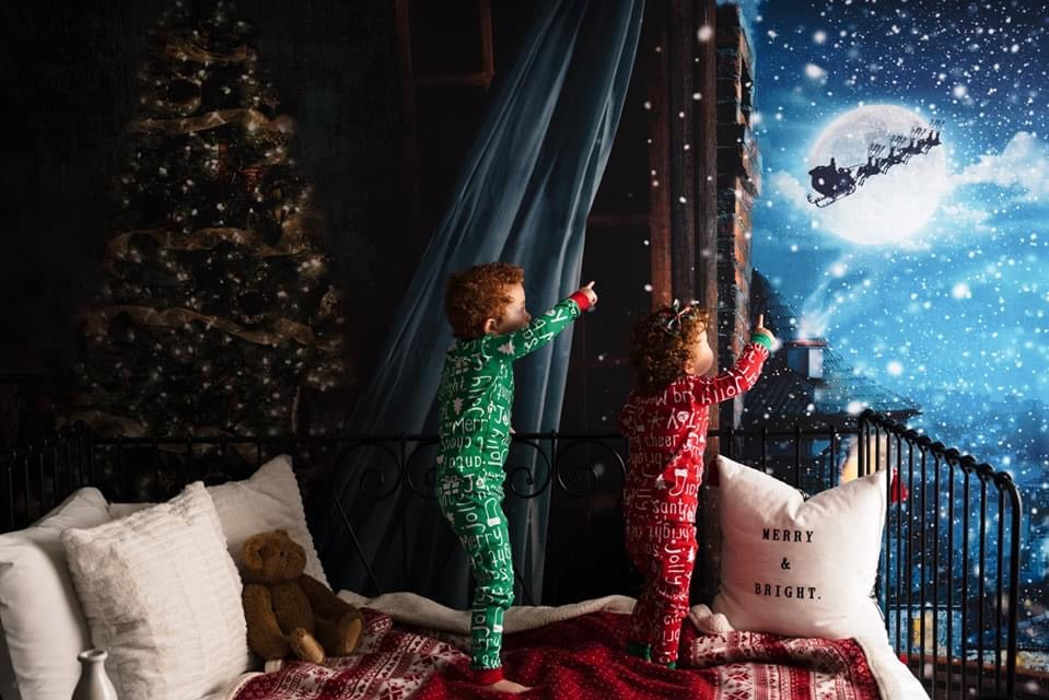 Waiting on Christmas Santa