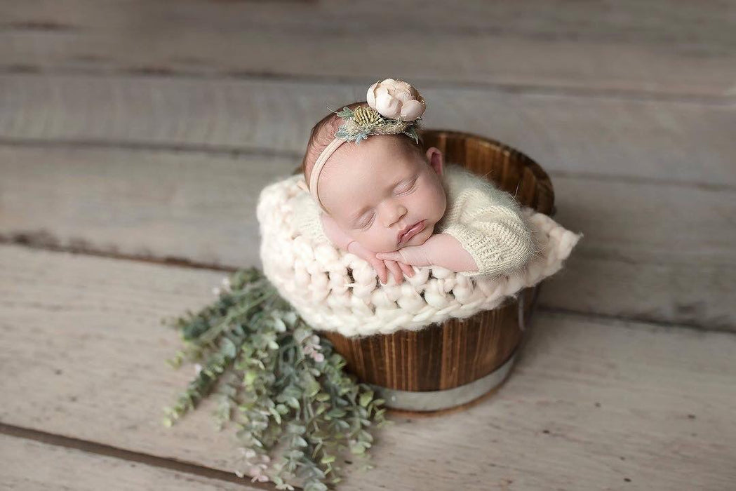 Smooth Cream Vintage Wood