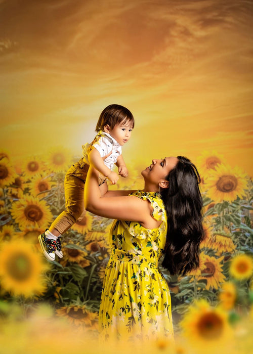 X Drop sweet sunflower field cc