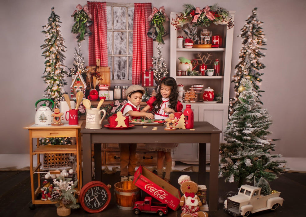 Mistletoe Kitchen Trees (JA)