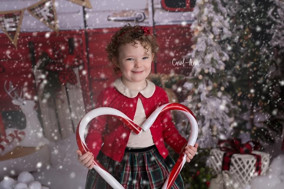 Winter Camper Decorated (Extra Lights)