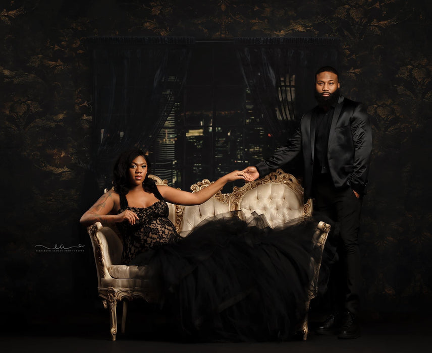 Distressed Glam Window