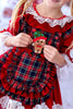 Gingerbread Kisses Holiday Wishes 3 piece outfit FBK