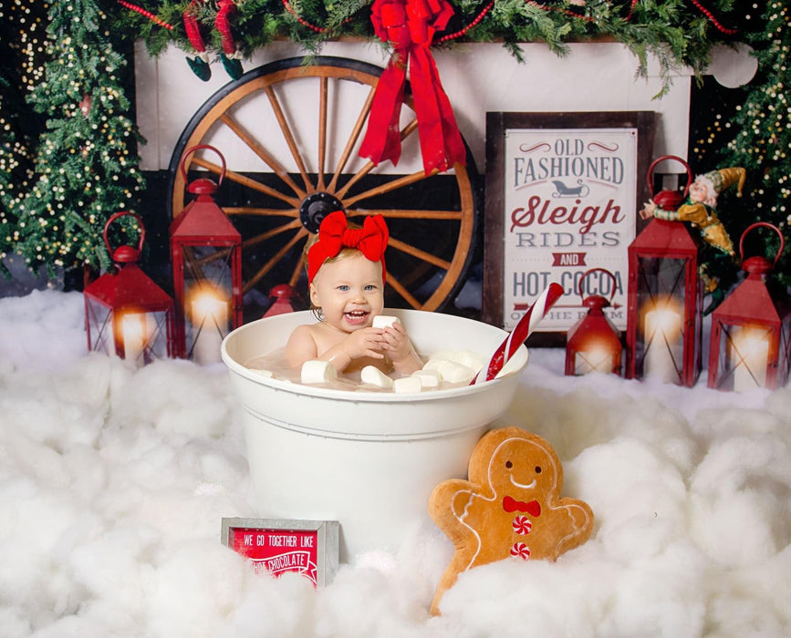 Hot Cocoa Stand with Lights