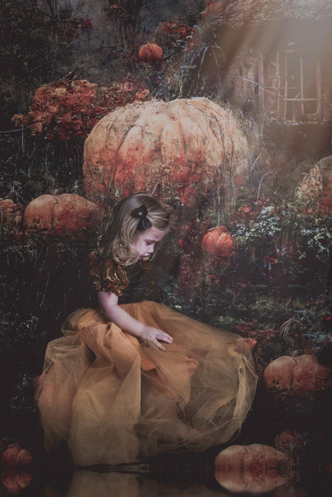 Fall Pumpkin Cottage Yard (SM)