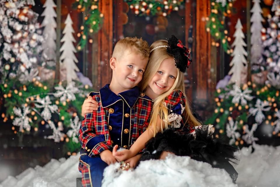 Snowy Lane Market Extra Lights