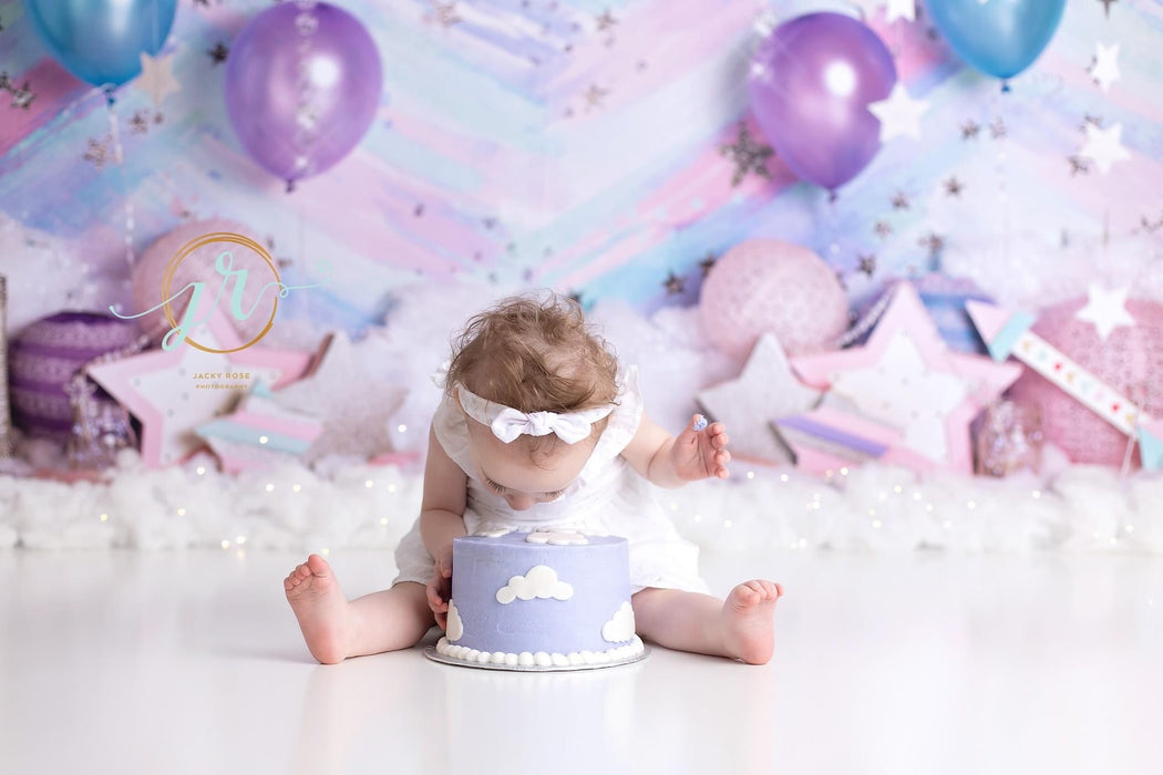 Party Sparks Balloons (Lighted From Right)