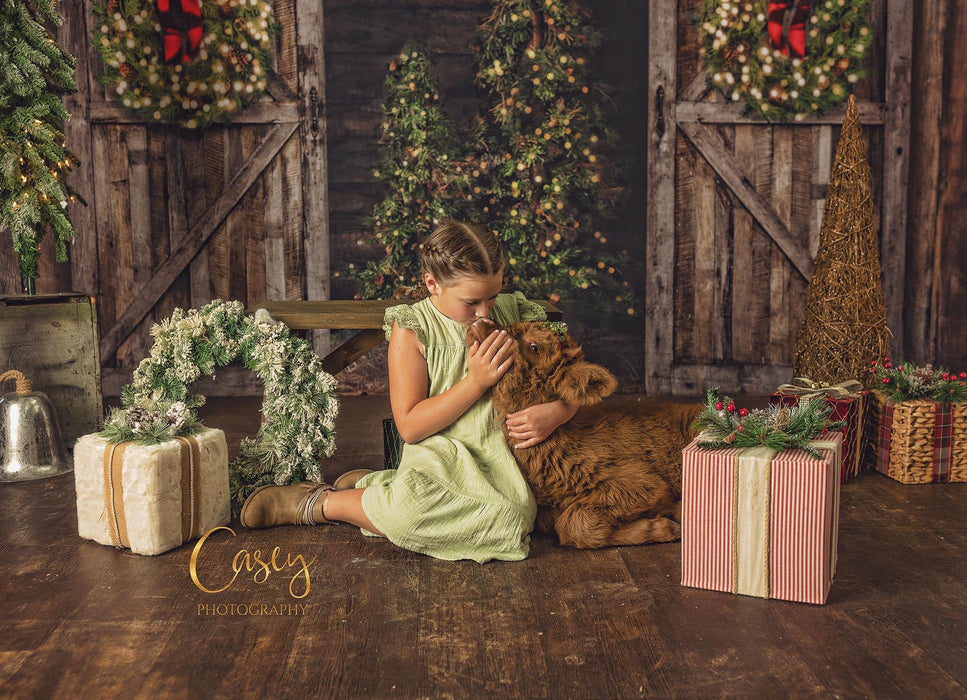 Holiday Ranch Doors Trees (JA)