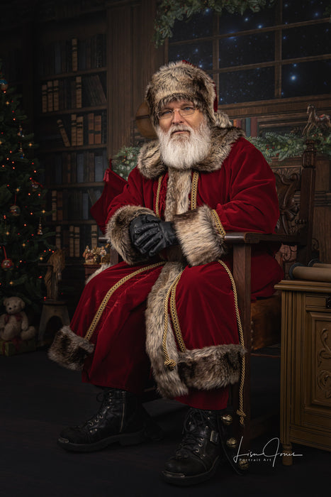 Kringle Library Twinkle Window