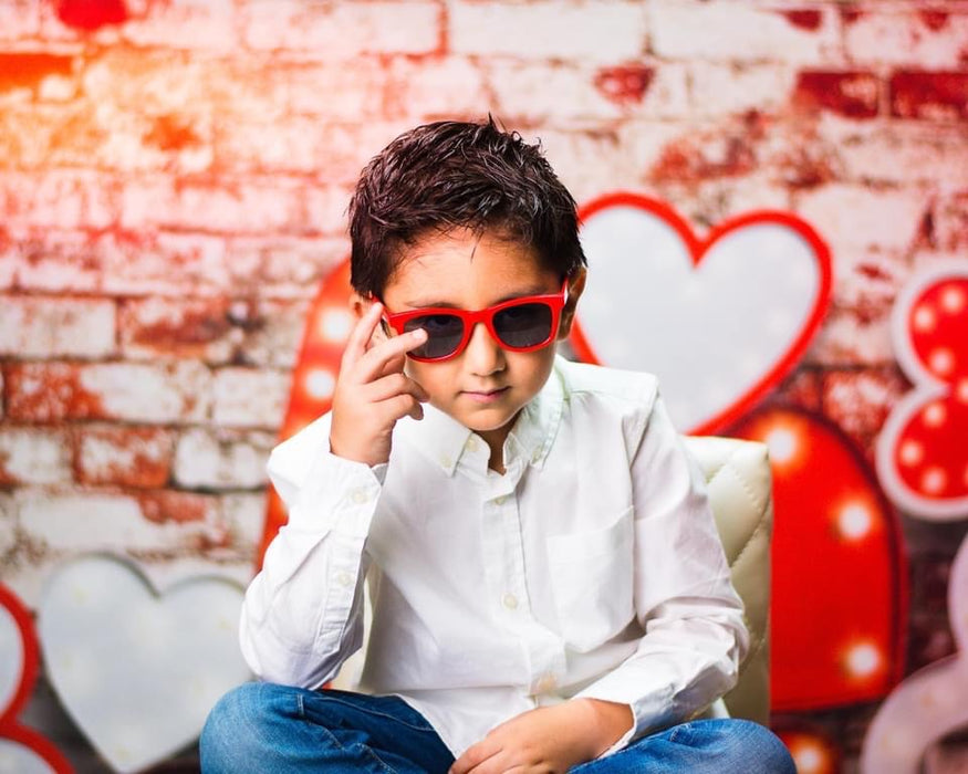 Stacked Romance Red and White