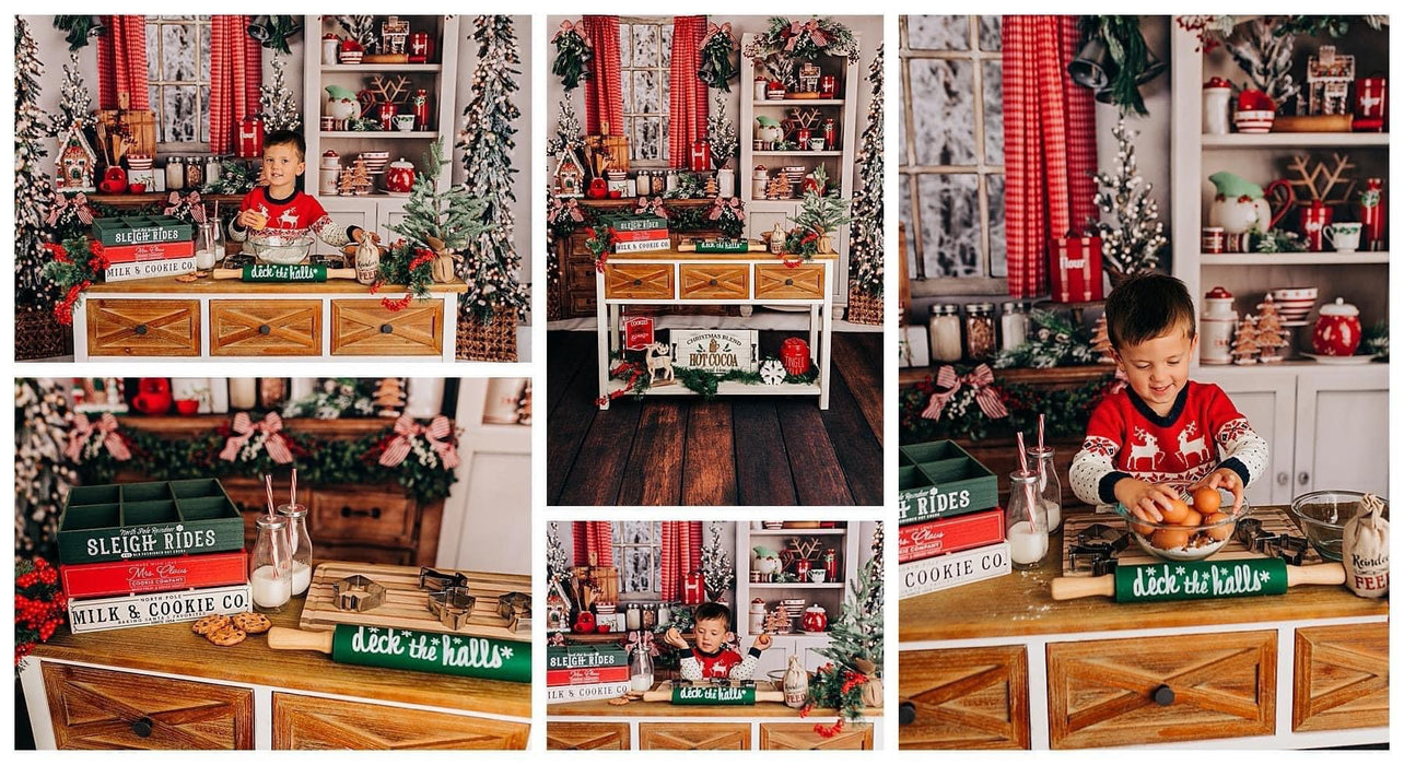 Mistletoe Kitchen Trees (JA)